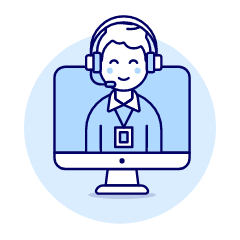 Customer Server Imac 1 Illustration from UX Duotone Set