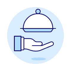 Room Service 1 1 Illustration from UX Duotone Set