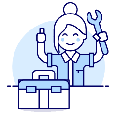 Engineer Tools 4 Illustration from UX Duotone Set