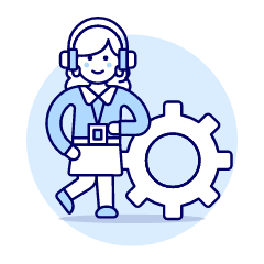Tech Support User 2 4 Illustration from UX Duotone Set
