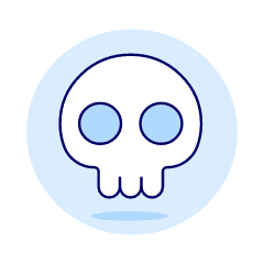 Skull 1 Illustration from UX Duotone Set