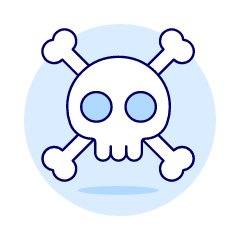 Skull 2 Illustration from UX Duotone Set
