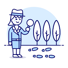 Detective Search 4 Illustration from UX Duotone Set