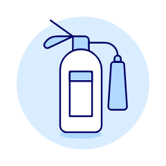 Fire Extinguisher Illustration from UX Duotone Set