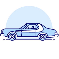 Civil Car 1 Illustration from UX Duotone Set