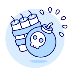 Bomb 2 Illustration from UX Duotone Set