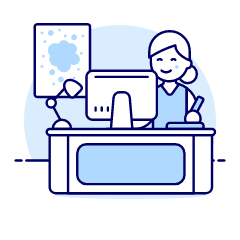 Designer Office 3 2 Illustration from UX Duotone Set