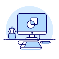 Workspace 2 Illustration from UX Duotone Set