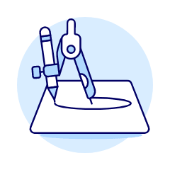 Divider Drawing Illustration from UX Duotone Set