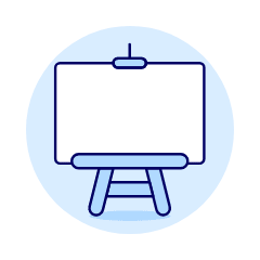 Drawing Board Illustration from UX Duotone Set