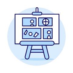 Storyboard Board Illustration from UX Duotone Set