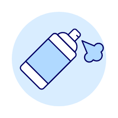 Color Spray Illustration from UX Duotone Set
