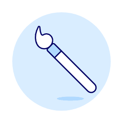 Paint Brush 1 Illustration from UX Duotone Set