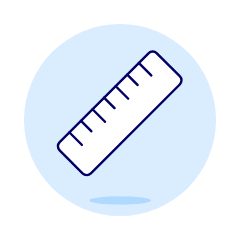 Ruler Illustration from UX Duotone Set