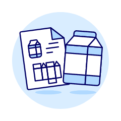 Packaging Blueprint Illustration from UX Duotone Set
