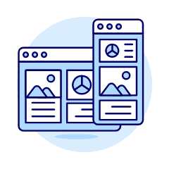 Ux Ui Layout 4 Illustration from UX Duotone Set