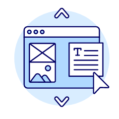 Ux Ui Text Layout Illustration from UX Duotone Set