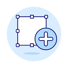 Add Rectangle Illustration from UX Duotone Set