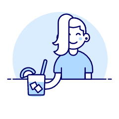 Bar Client 5 4 Illustration from UX Duotone Set