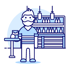 Club Client 3 2 Illustration from UX Duotone Set