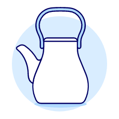 Tea Pot 3 Illustration from UX Duotone Set