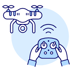 Drone Controller 1 Illustration from UX Duotone Set