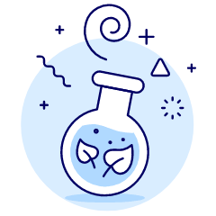 Eco Chemical Illustration from UX Duotone Set