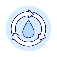 Recycle Drop Illustration from UX Duotone Set