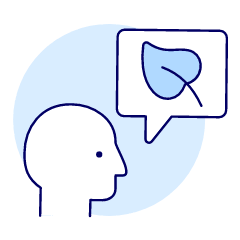 Eco Speech 1 Illustration from UX Duotone Set