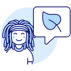 Eco Talk 3 Illustration from UX Duotone Set