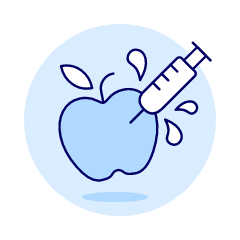 Gmo Apple Illustration from UX Duotone Set