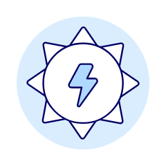 Solar Energy Illustration from UX Duotone Set