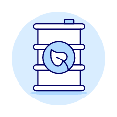 Sustain Energy Barrel Illustration from UX Duotone Set