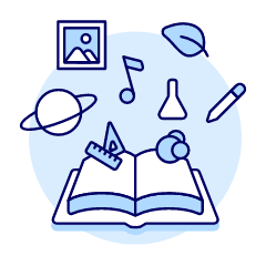 Education Interest Illustration from UX Duotone Set