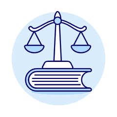 Law Book Illustration from UX Duotone Set