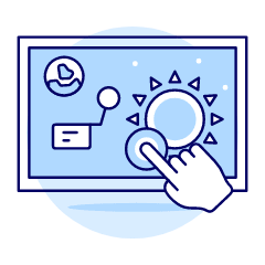 Learning App 1 Illustration from UX Duotone Set