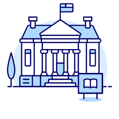 Highschool Illustration from UX Duotone Set