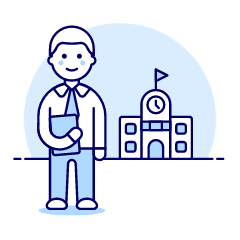 Teacher 1 Illustration from UX Duotone Set