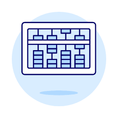 Abacus Illustration from UX Duotone Set