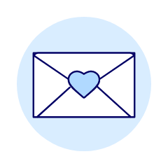 Love Mail Illustration from UX Duotone Set