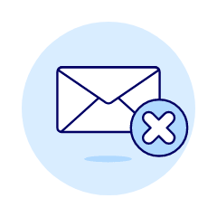 Email Delete Illustration from UX Duotone Set