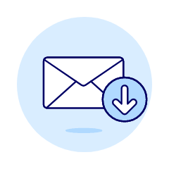 Email Download 1 Illustration from UX Duotone Set