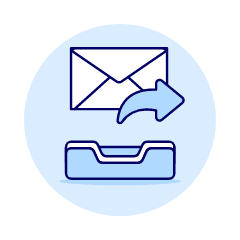 Email Forward 2 Illustration from UX Duotone Set