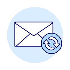 Email Syncing 1 Illustration from UX Duotone Set