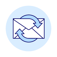 Email Syncing 2 Illustration from UX Duotone Set