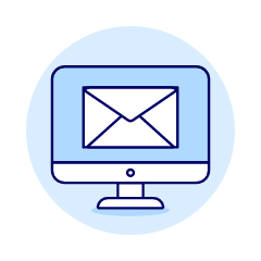 Email Imac 1 Illustration from UX Duotone Set