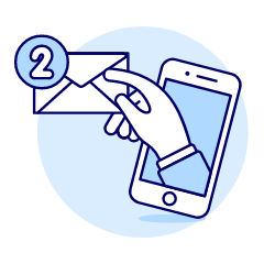 Email Notifications 1 1 Illustration from UX Duotone Set