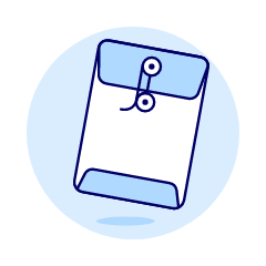 Envelope Illustration from UX Duotone Set