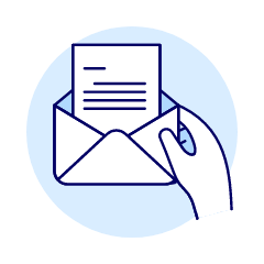 Hold Envelope 1 Illustration from UX Duotone Set