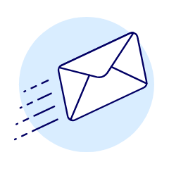 Email Rush Illustration from UX Duotone Set